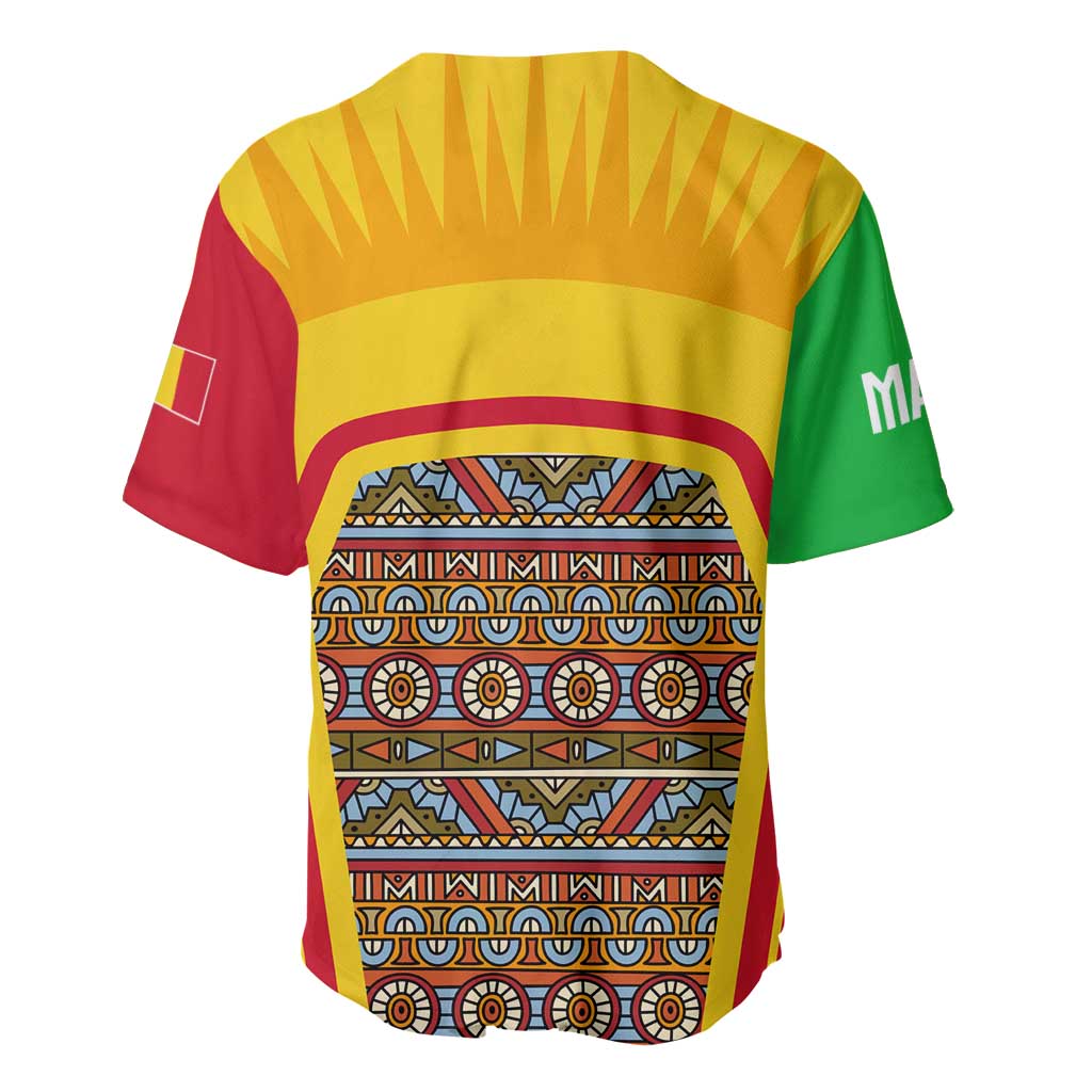 I Love Mali Baseball Jersey Famous Tourist Destinations TS04