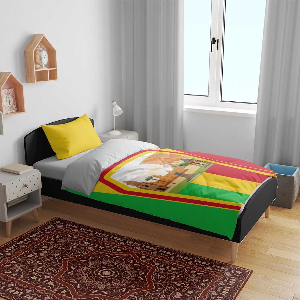 I Love Mali Bedding Set Famous Tourist Destinations TS04