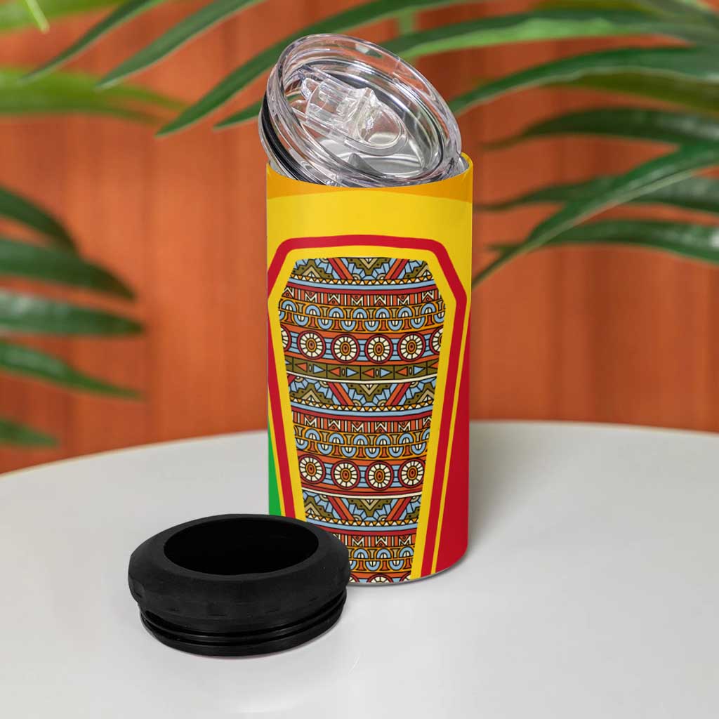 I Love Mali 4 in 1 Can Cooler Tumbler Famous Tourist Destinations TS04