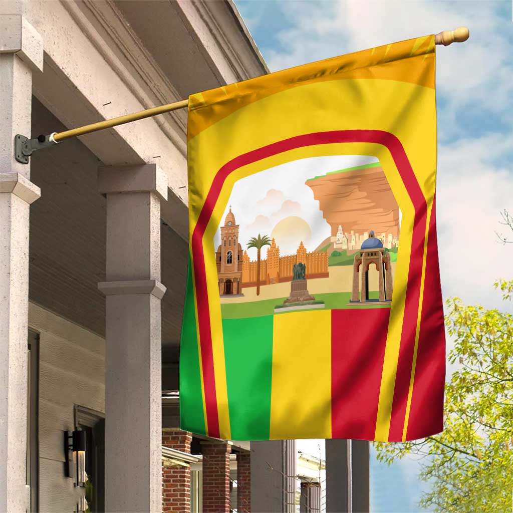 I Love Mali Garden Flag Famous Tourist Destinations TS04