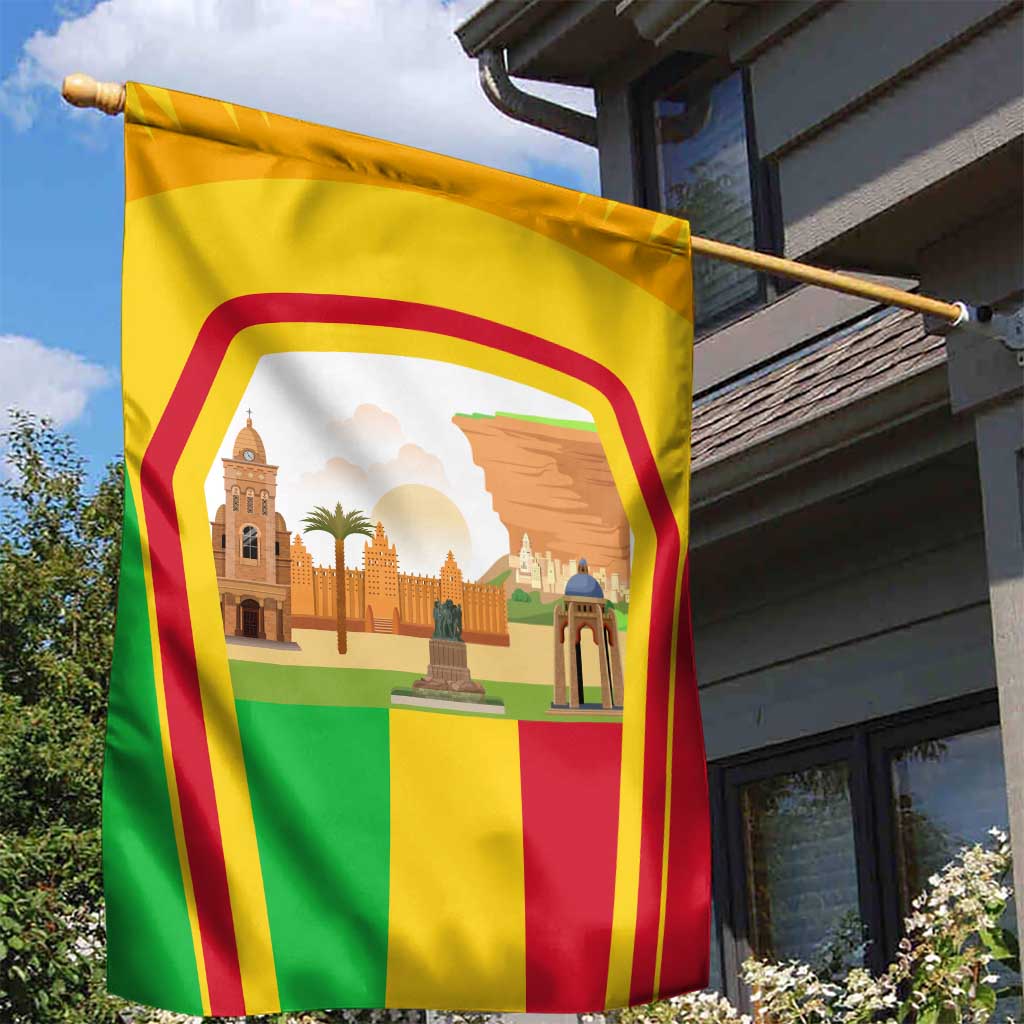 I Love Mali Garden Flag Famous Tourist Destinations TS04