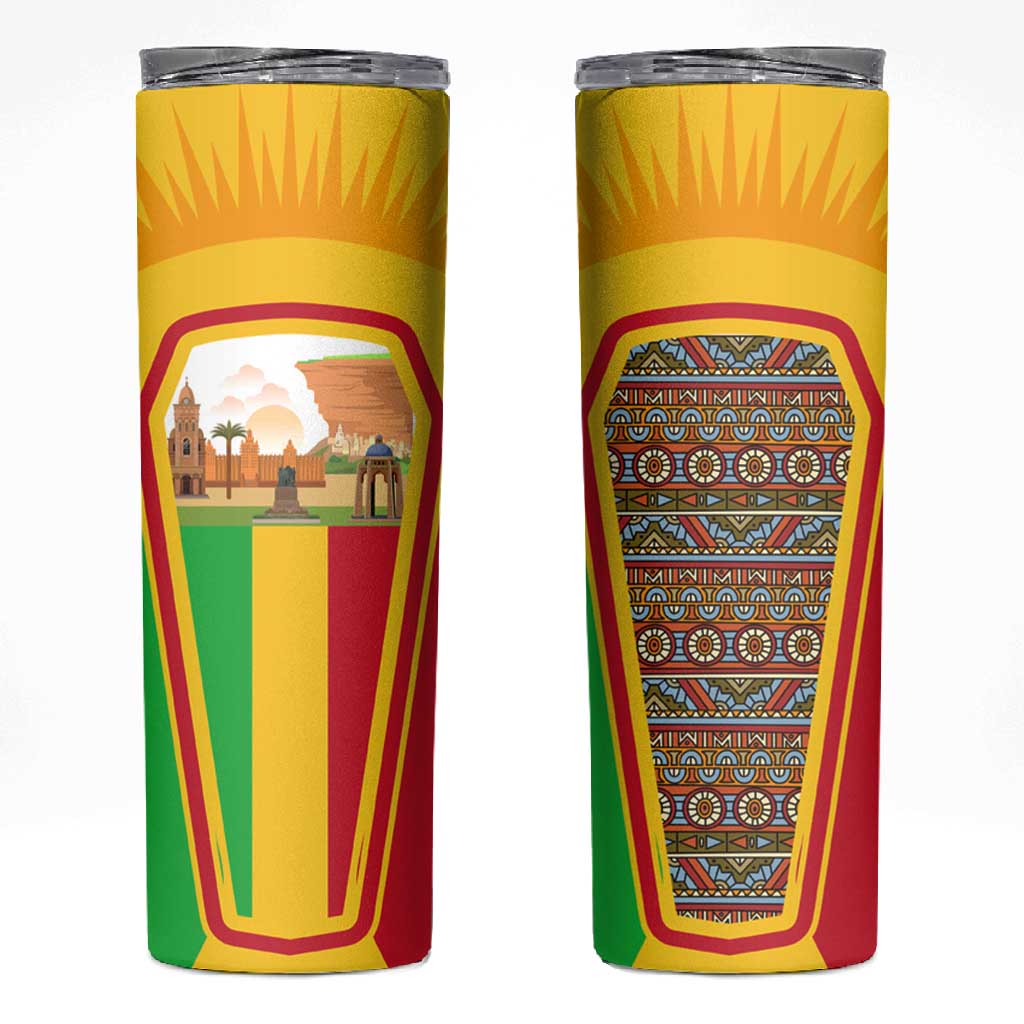 I Love Mali Skinny Tumbler Famous Tourist Destinations TS04