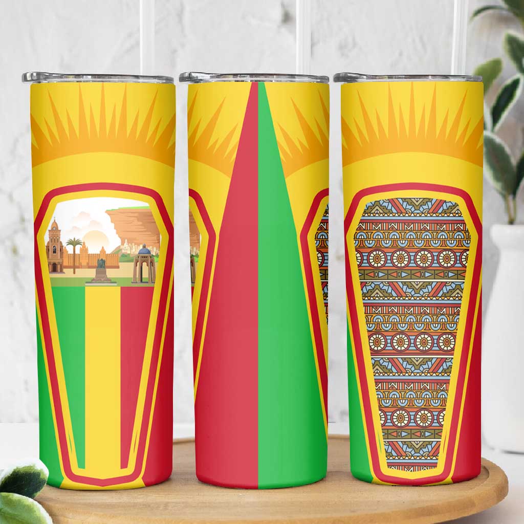 I Love Mali Skinny Tumbler Famous Tourist Destinations TS04