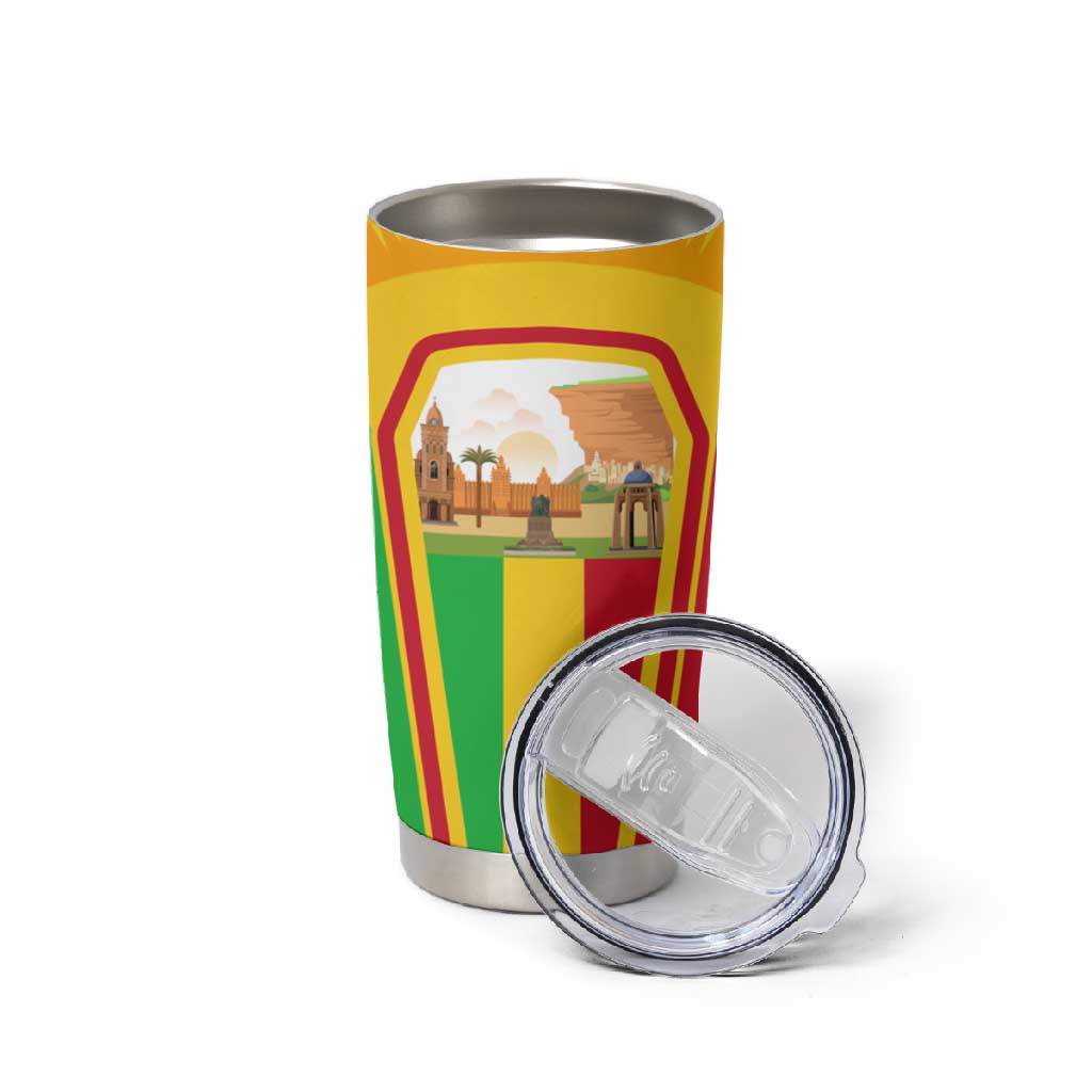 I Love Mali Tumbler Cup Famous Tourist Destinations TS04