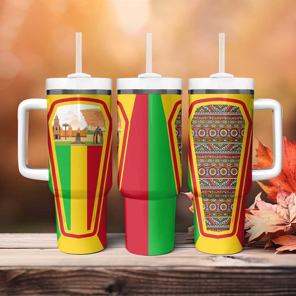 I Love Mali Tumbler With Handle Famous Tourist Destinations TS04