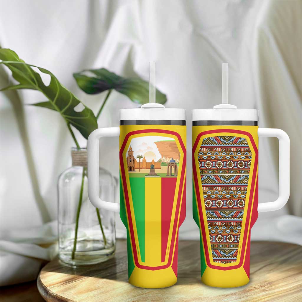 I Love Mali Tumbler With Handle Famous Tourist Destinations TS04