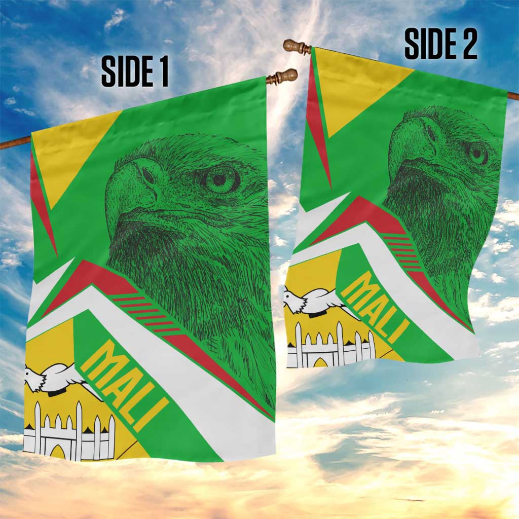 Mali Vulture Eagles Garden Flag African Pattern Flag Color TS04