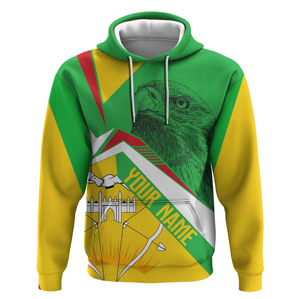 Mali Vulture Hoodie National Emblem Details & Traditional Patterns TS04