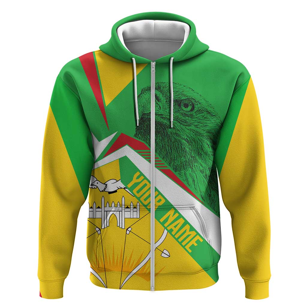 Mali Vulture Hoodie National Emblem Details & Traditional Patterns TS04