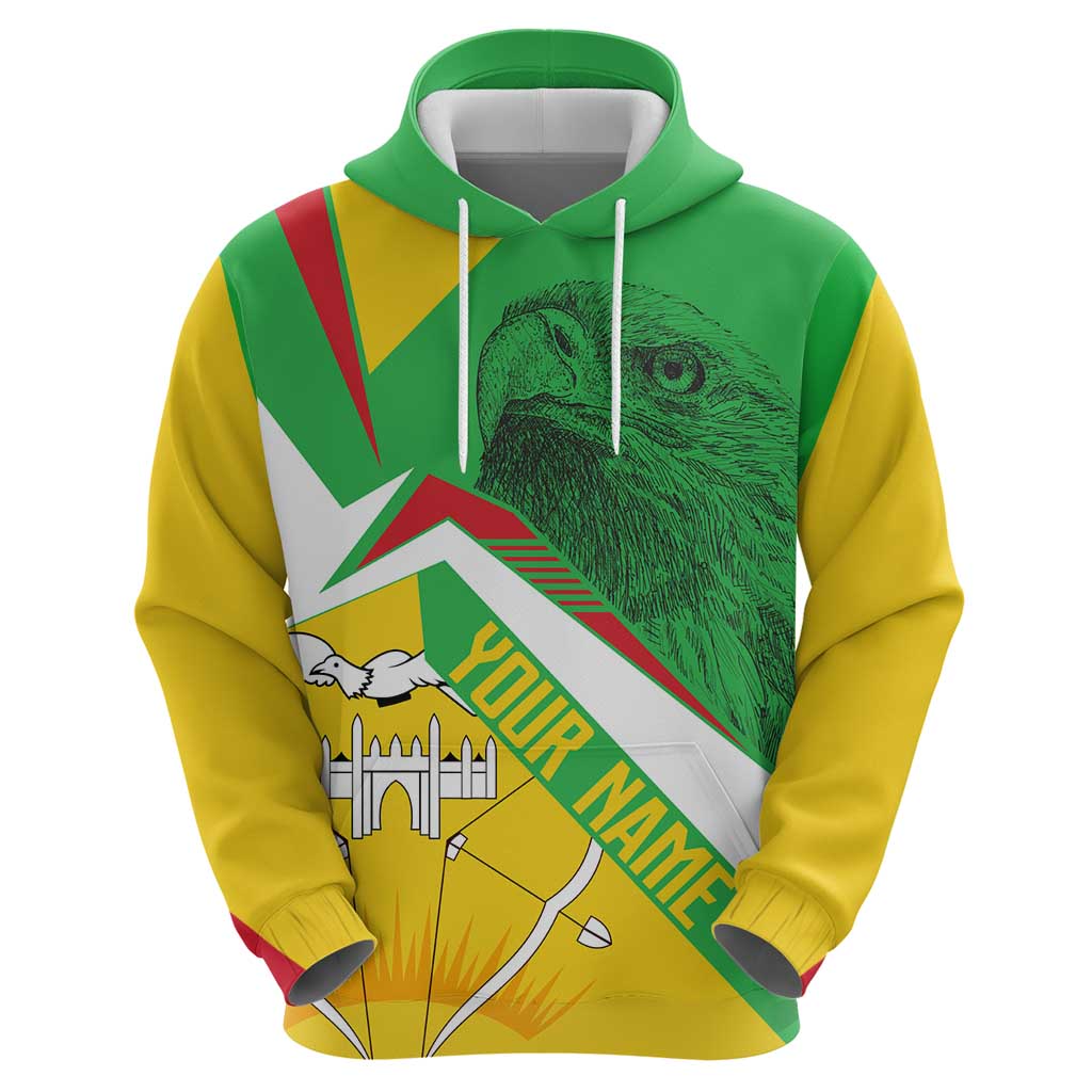 Mali Vulture Hoodie National Emblem Details & Traditional Patterns TS04