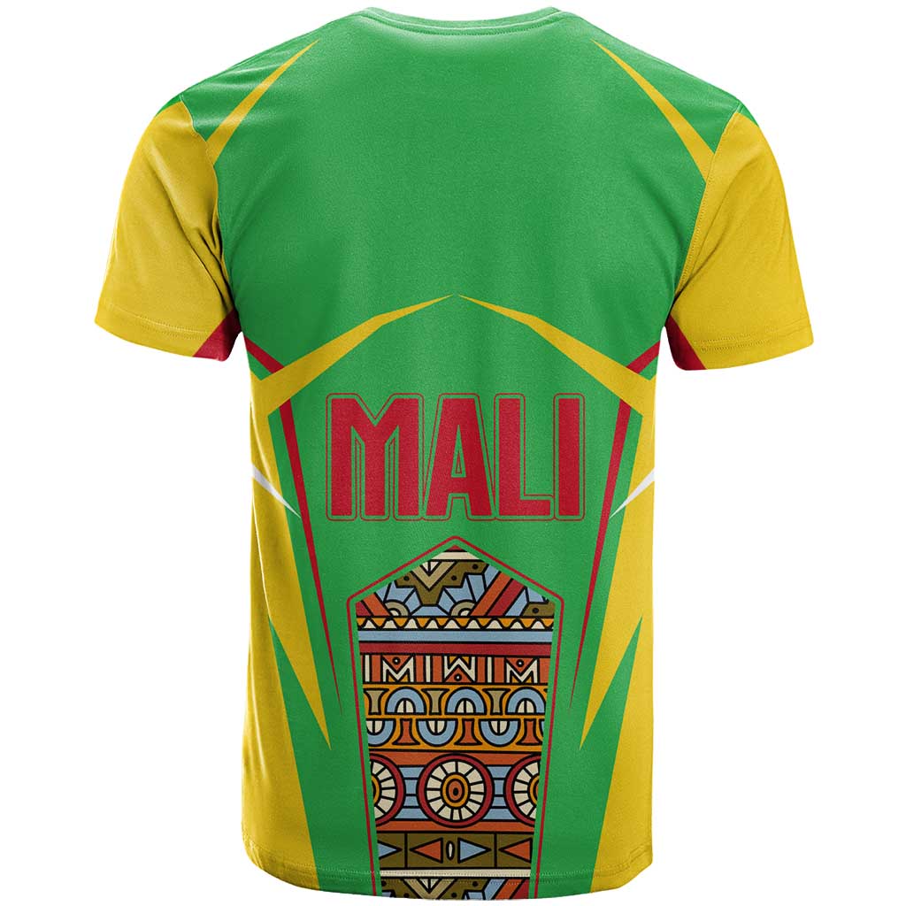 Mali Vulture Eagles T shirt African Pattern Flag Color TS04
