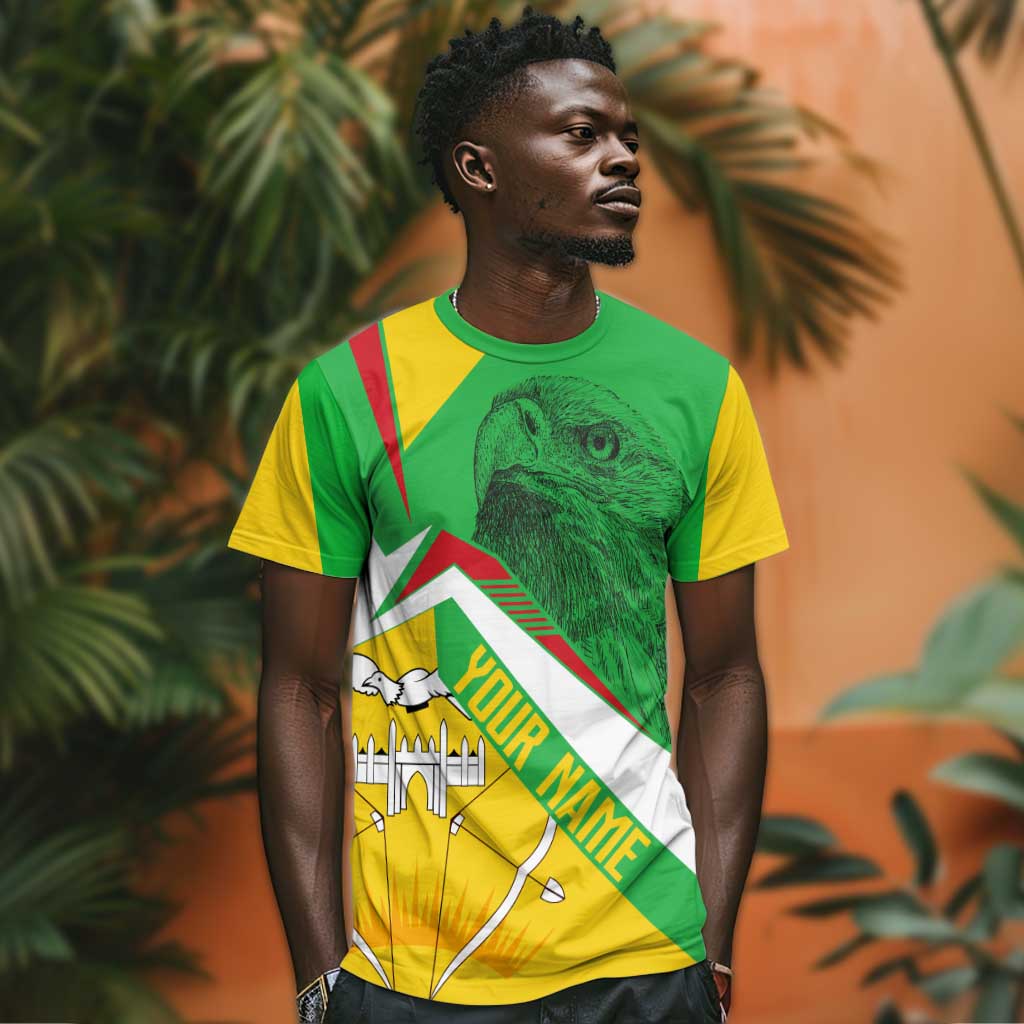 Mali Vulture Eagles T shirt African Pattern Flag Color TS04