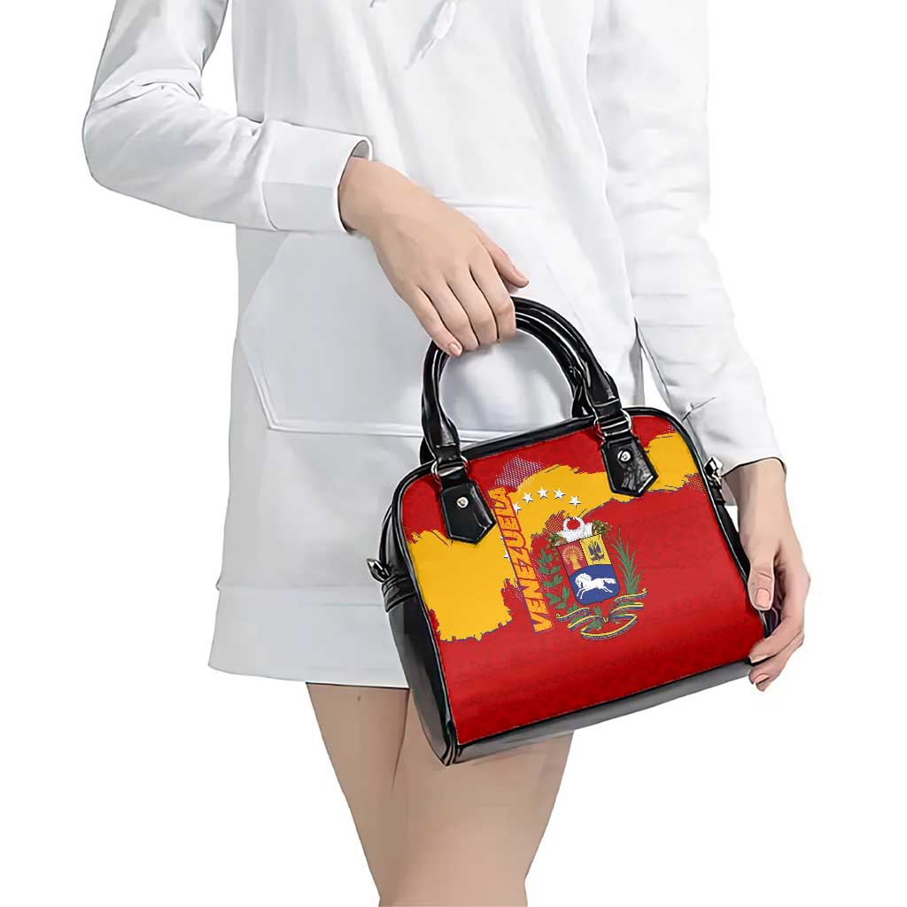 Venezuela Shoulder Handbag with National Coat of Arms Flag Map Spirit TS04