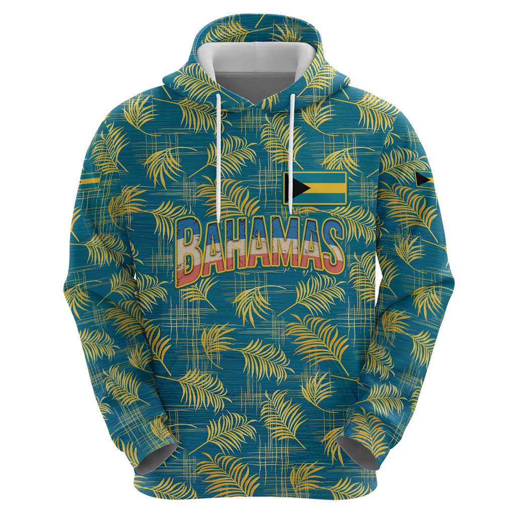 Bahamas Hoodie with Tropical Beach Sunset Palm Tree Ocean Spirit TS04