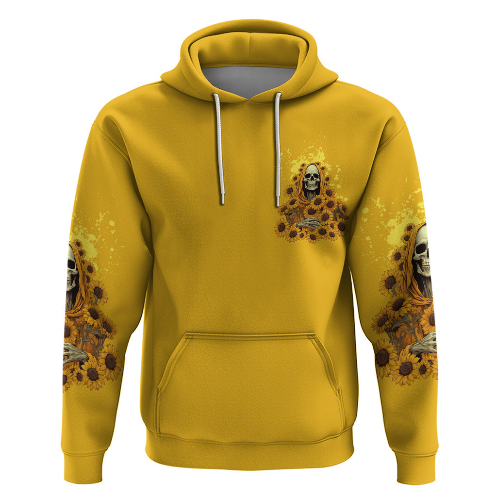 I'm Blunt Because God Rolled Me Sunflower Reaper Hoodie TS04