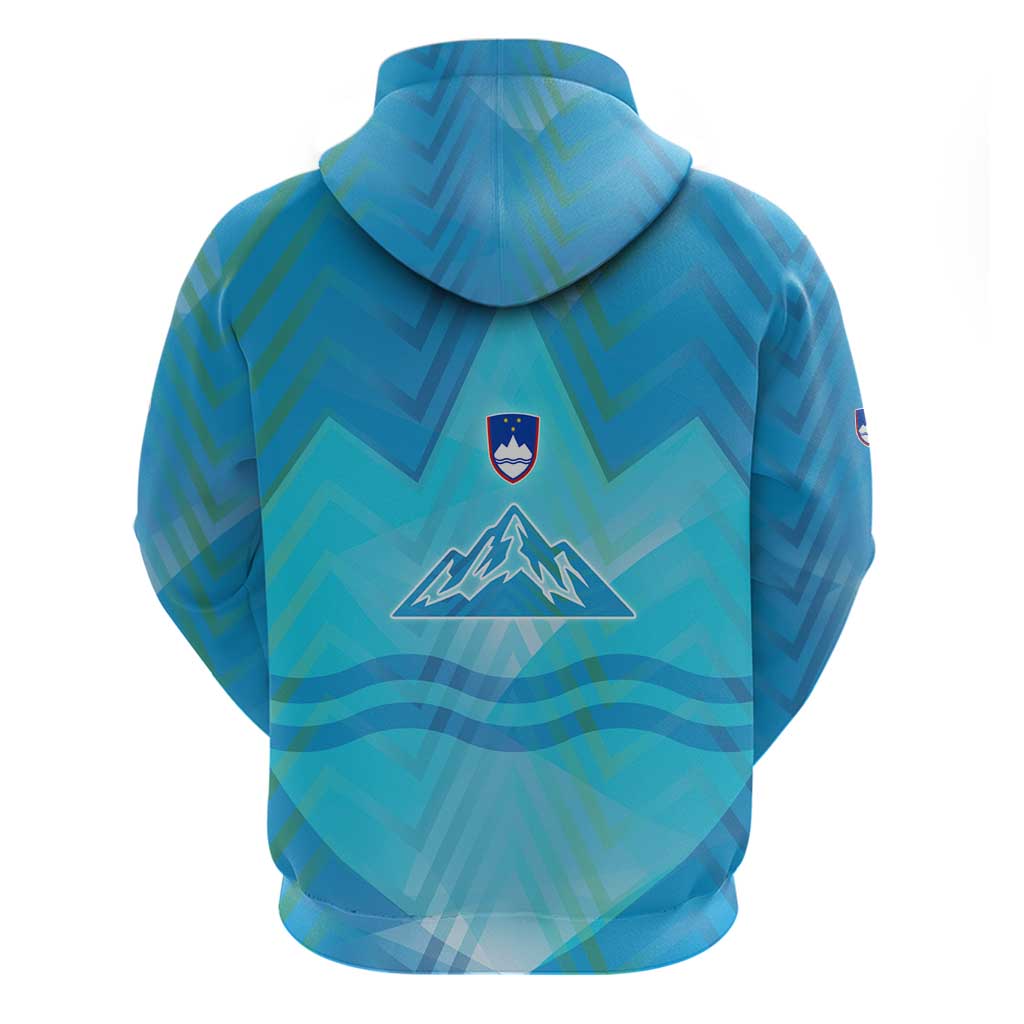 Slovenia Sport Hoodie Alpine-Inspired Design with National Crest TS04