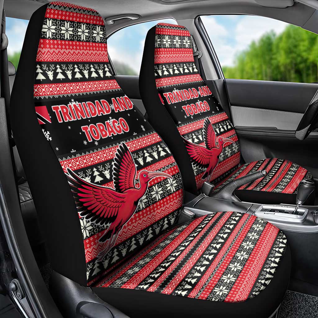 Trinidad and Tobago Christmas Car Seat Cover Bird and Coat of Arms Design TS04