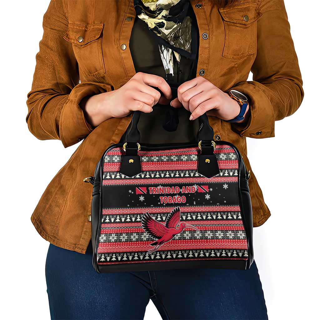 Trinidad and Tobago Christmas Shoulder Handbag Bird and Coat of Arms Design TS04