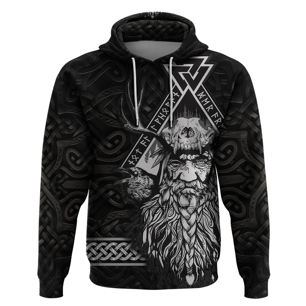 Viking Hoodie Norse Enigma Odin's Vision TS04