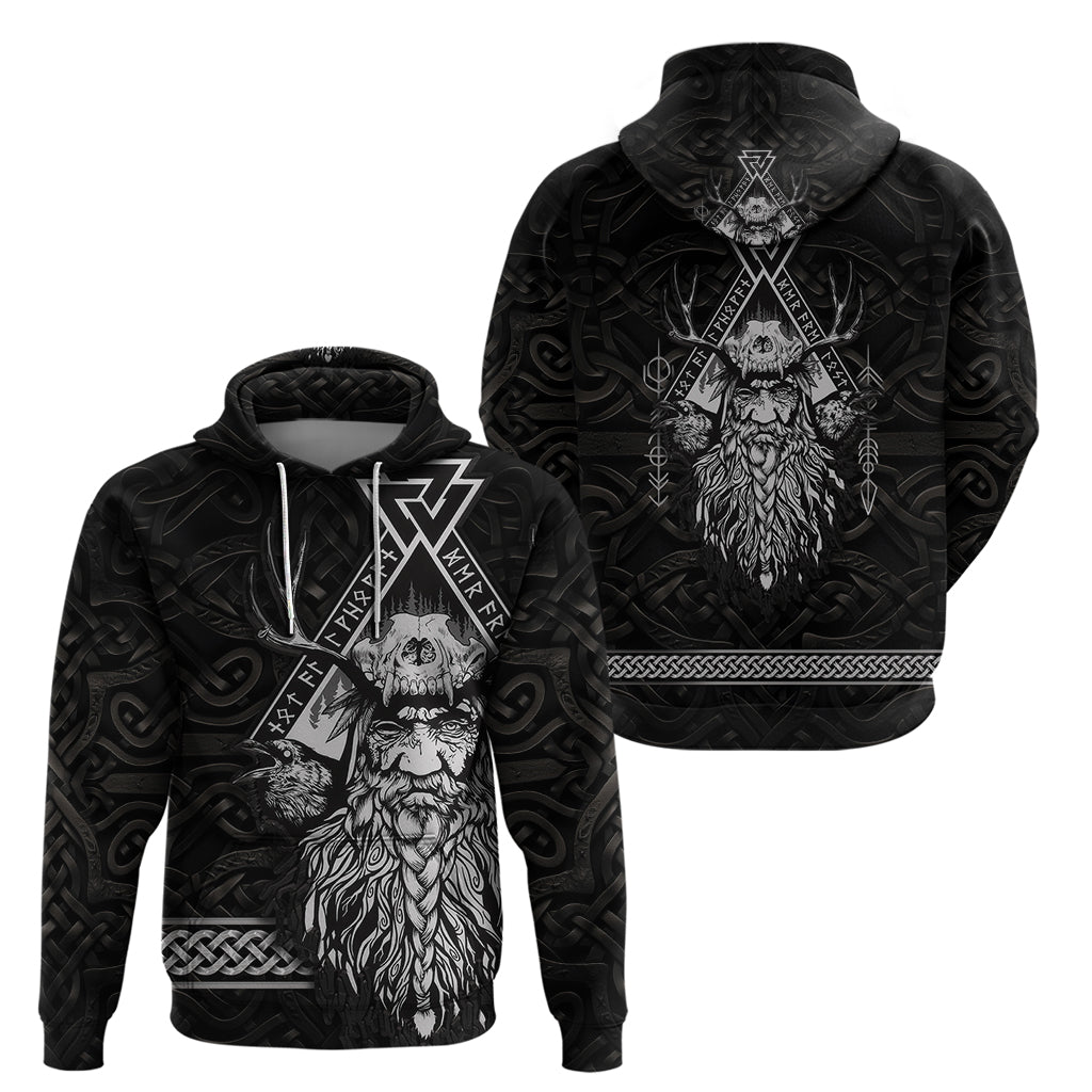 Viking Hoodie Norse Enigma Odin's Vision TS04