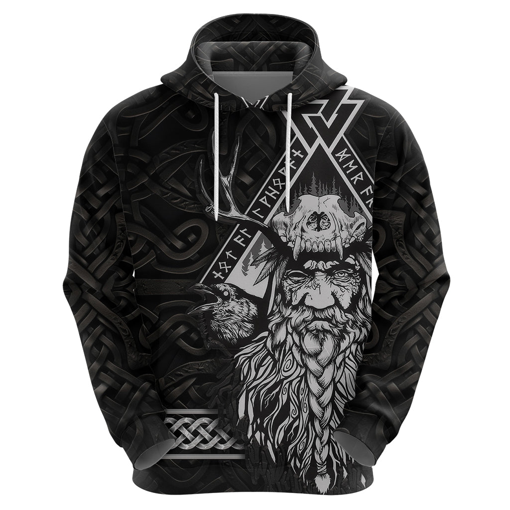 Viking Hoodie Norse Enigma Odin's Vision TS04