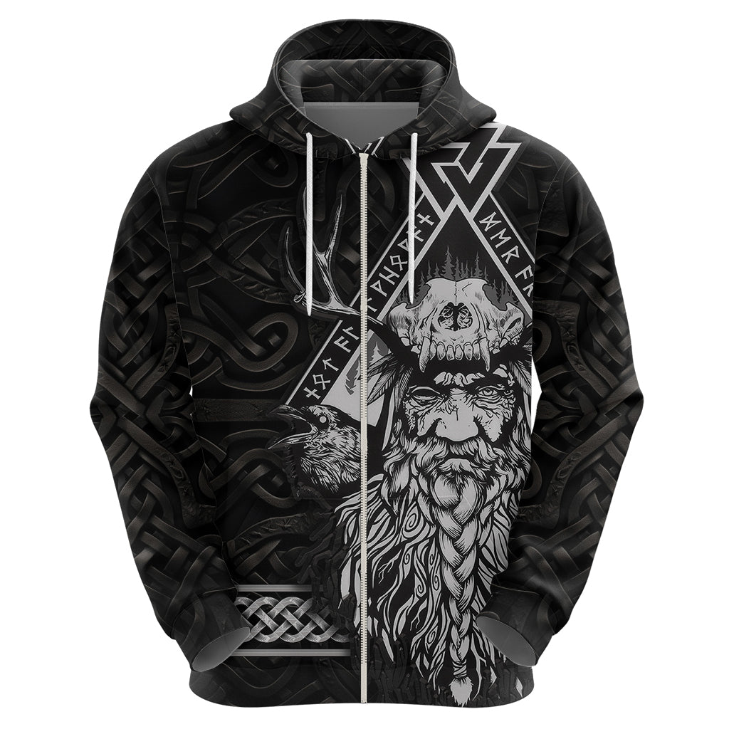 Viking Hoodie Norse Enigma Odin's Vision TS04