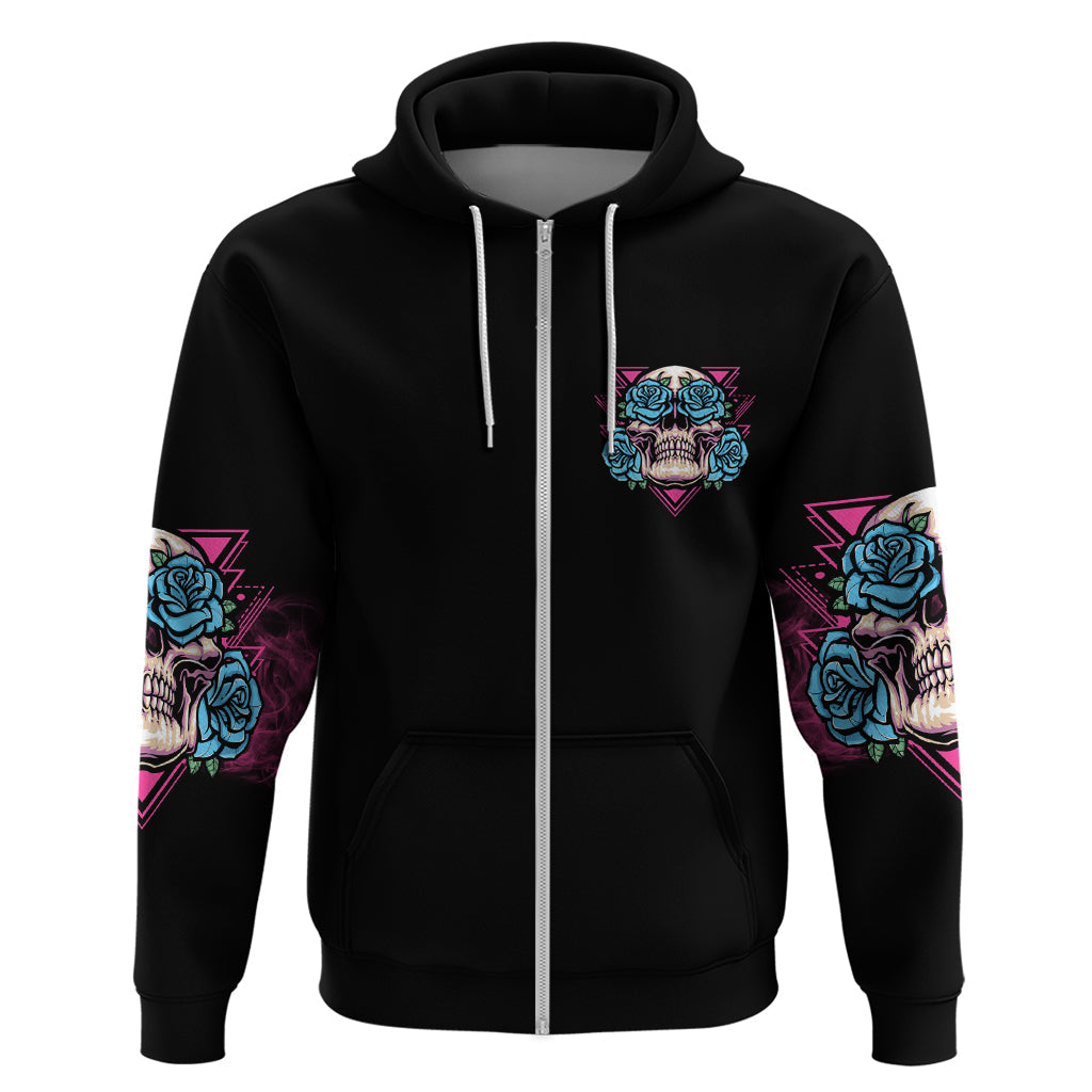 You Couldn't Handle Me Triangle Skull Hoodie TS04