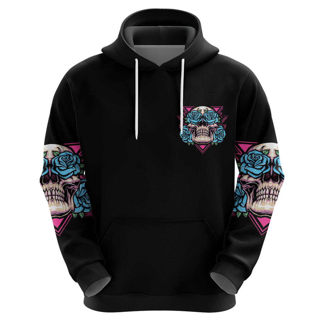 You Couldn't Handle Me Triangle Skull Hoodie TS04