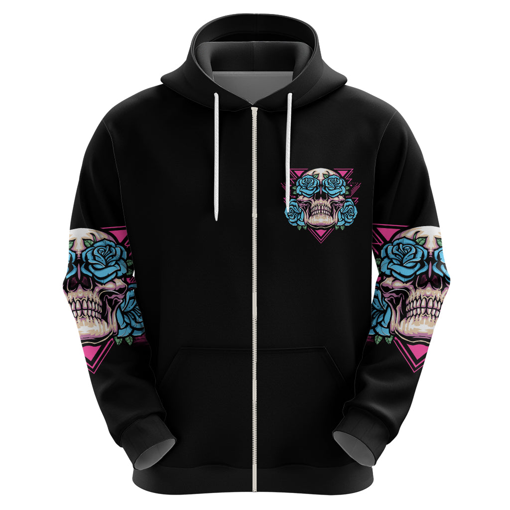 You Couldn't Handle Me Triangle Skull Hoodie TS04