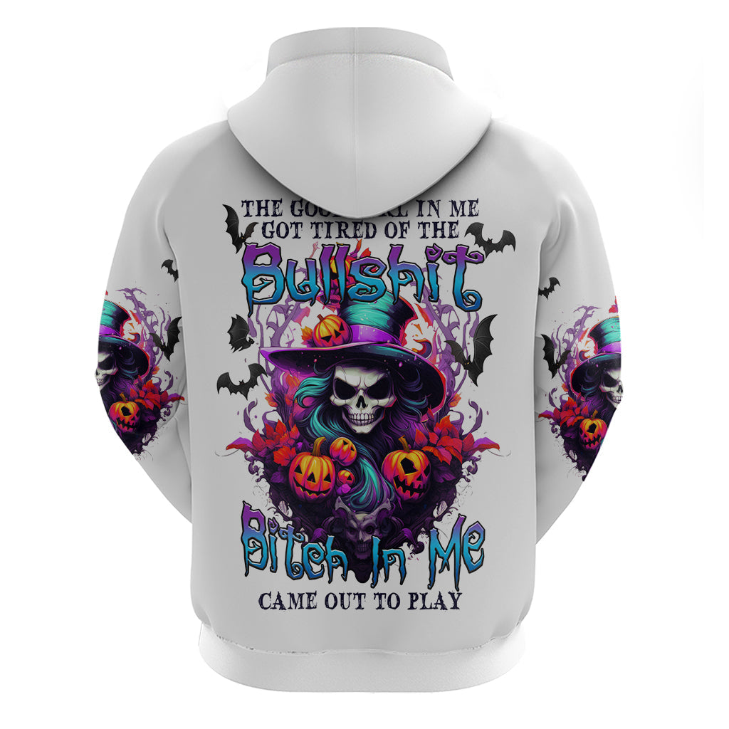 The Good Girl In Me Halloween Witch Hoodie TS04