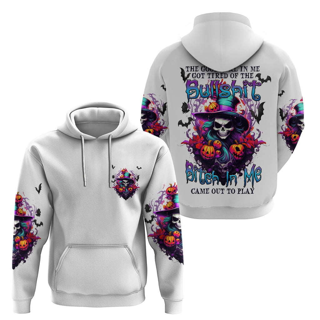 The Good Girl In Me Halloween Witch Hoodie TS04