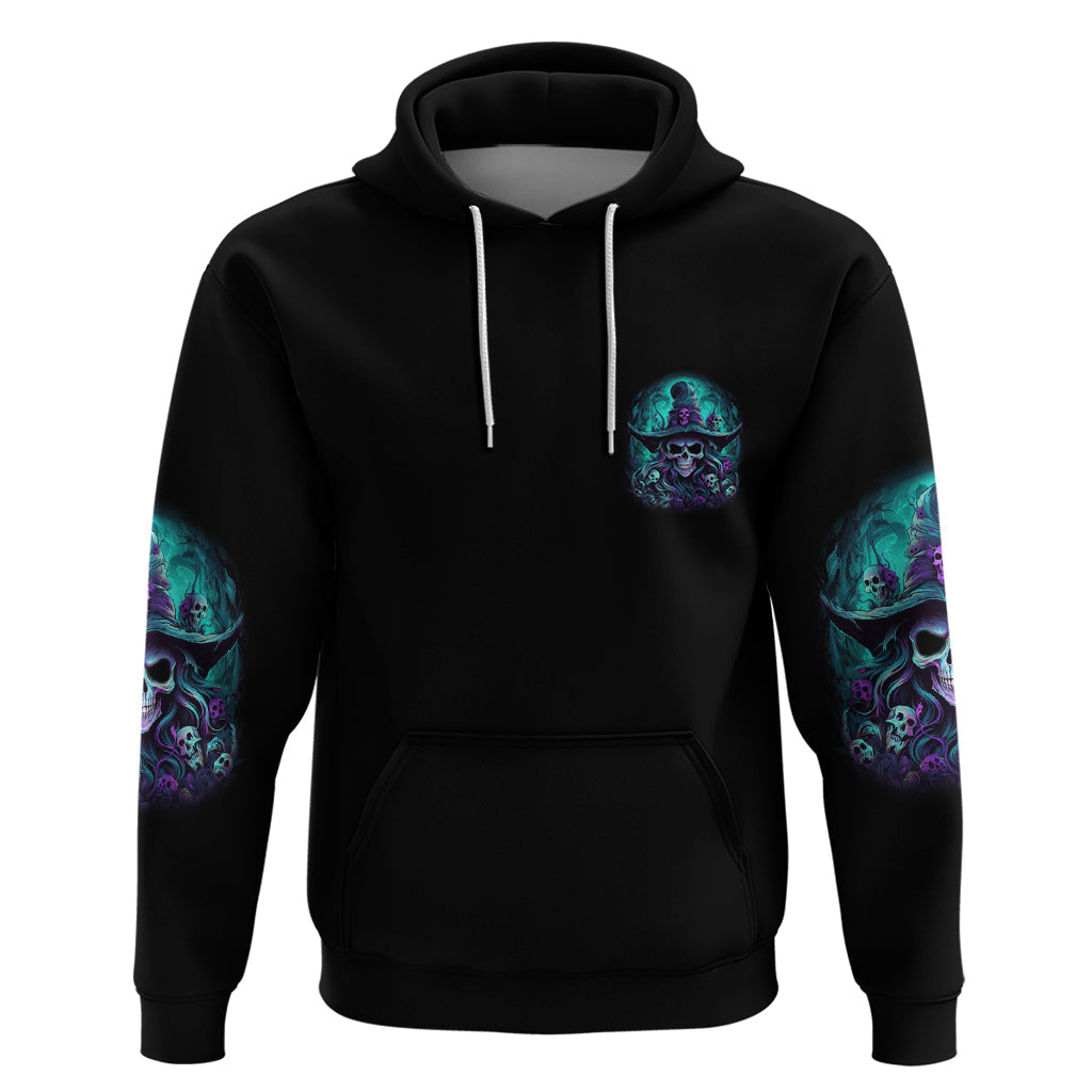 Buckle Up Buttercup Skull Witch Halloween Hoodie TS04