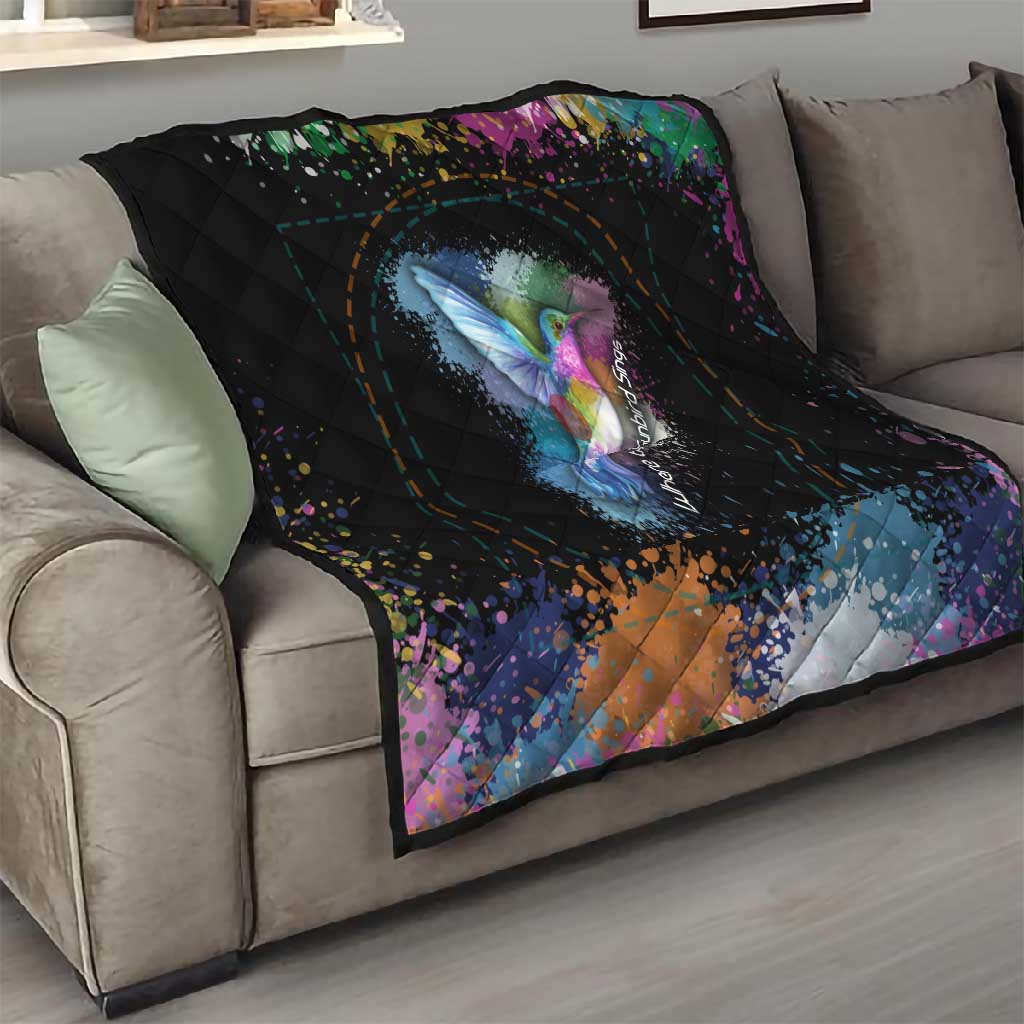 Where the Sunbird Sings Quilt Sao Tome and Principe Flag - Color Splash Art TS04
