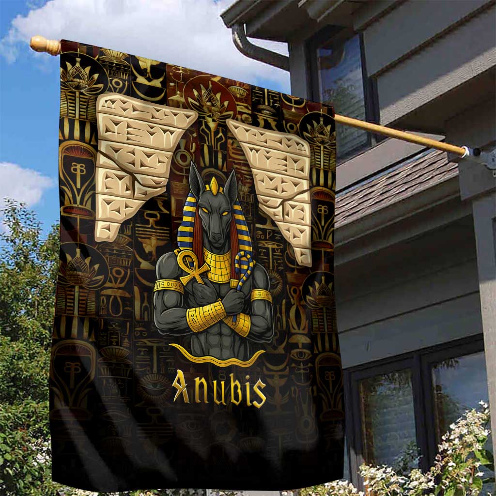 Anubis Egypt Garden Flag Ancient Hieroglyph Pharaoh Spirit TS04