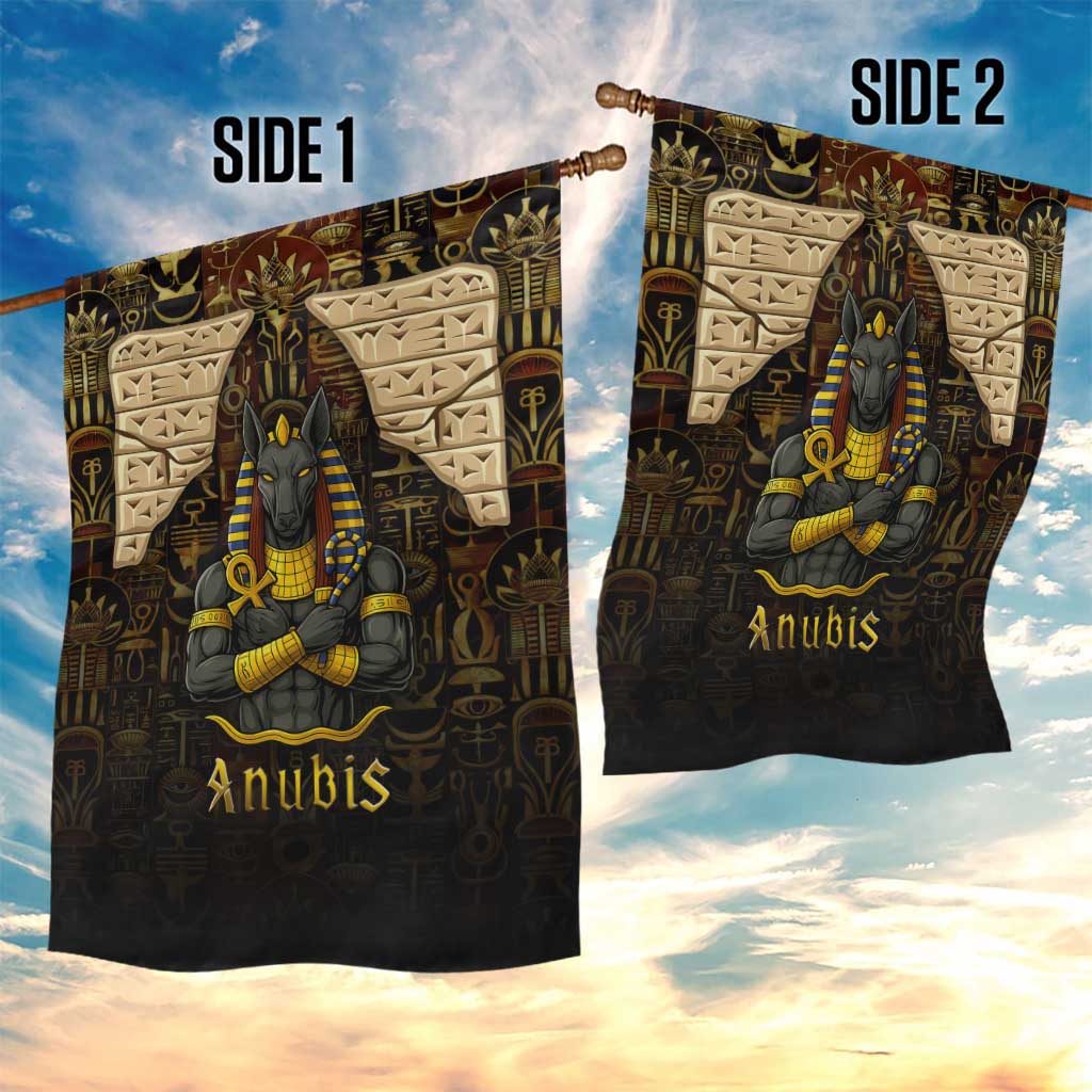 Anubis Egypt Garden Flag Ancient Hieroglyph Pharaoh Spirit TS04