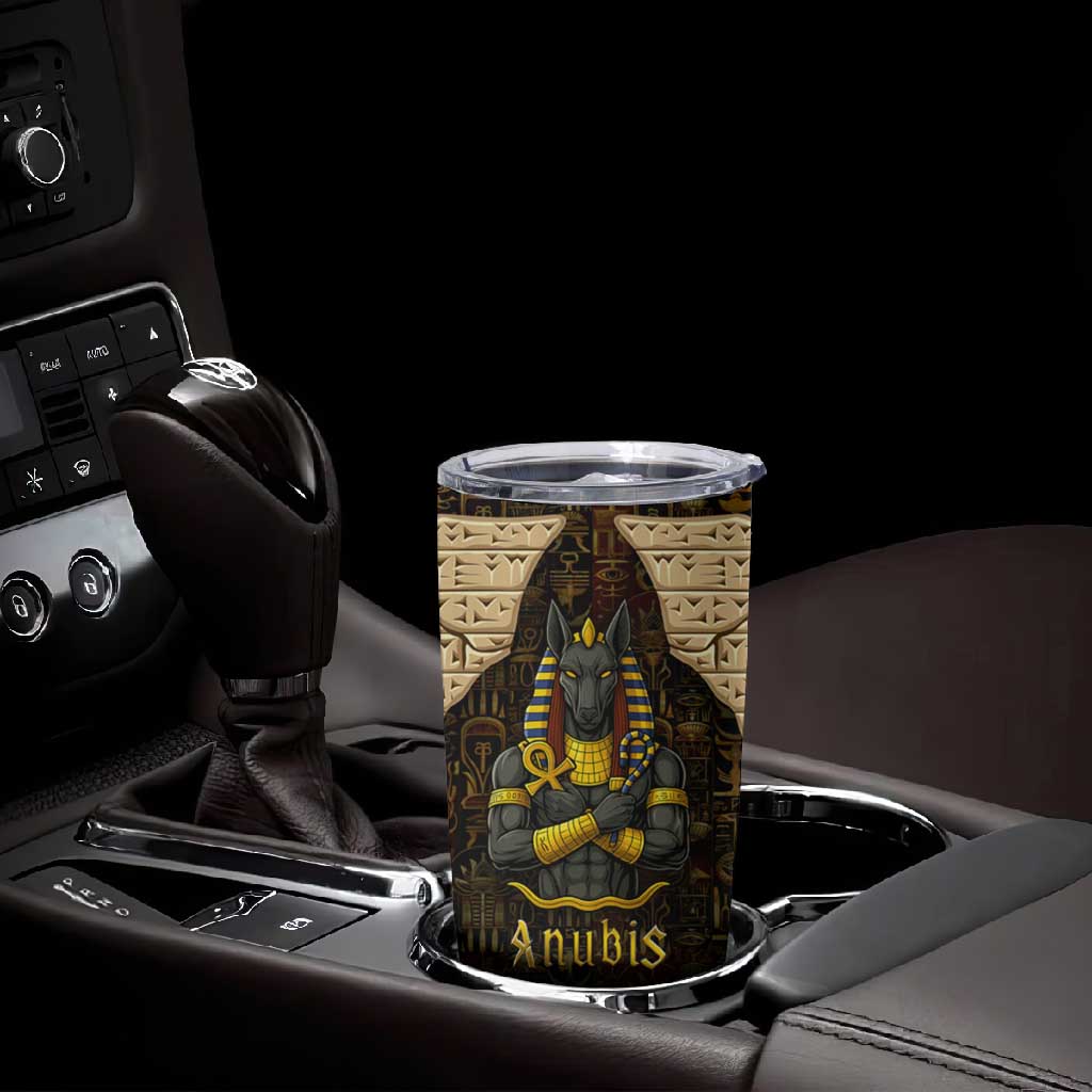 Anubis Egypt Tumbler Cup Ancient Hieroglyph Pharaoh Spirit TS04