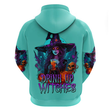 Drink Up Witches Halloween Hoodie TS04