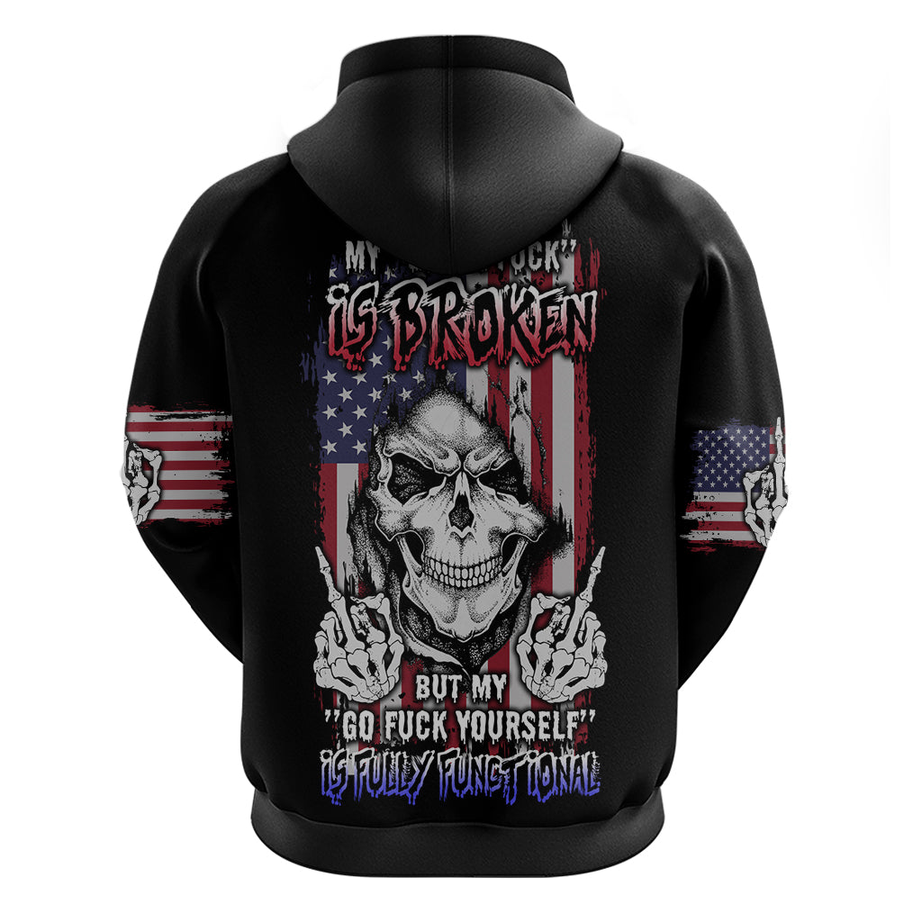 My Give A F Reaper Flag Hoodie TS04