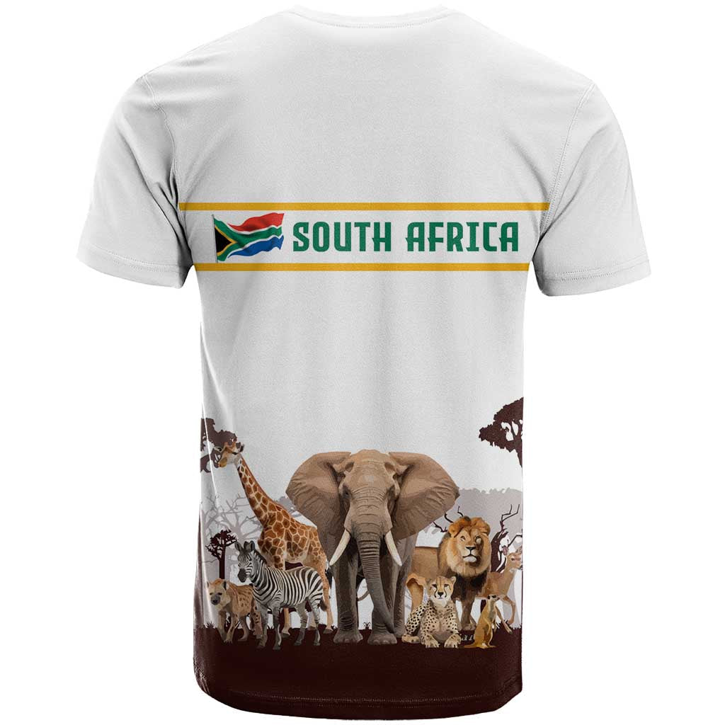 South Africa Wildlife Pride T shirt Big Five Animals TS04