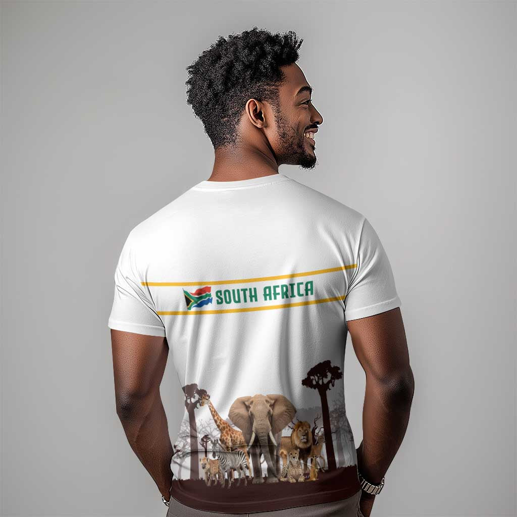 South Africa Wildlife Pride T shirt Big Five Animals TS04