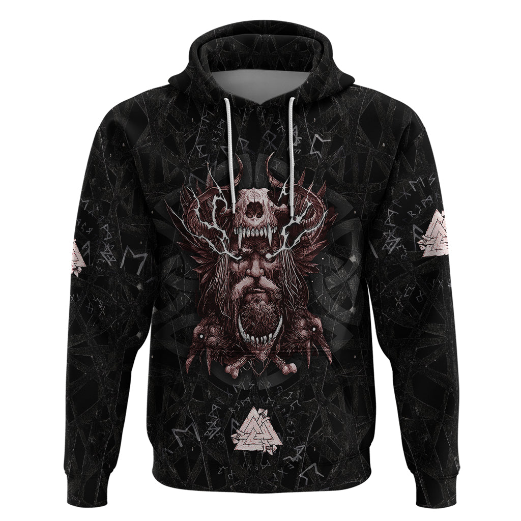 Viking Odin Hoodie Viking Allfather's Radiance TS04