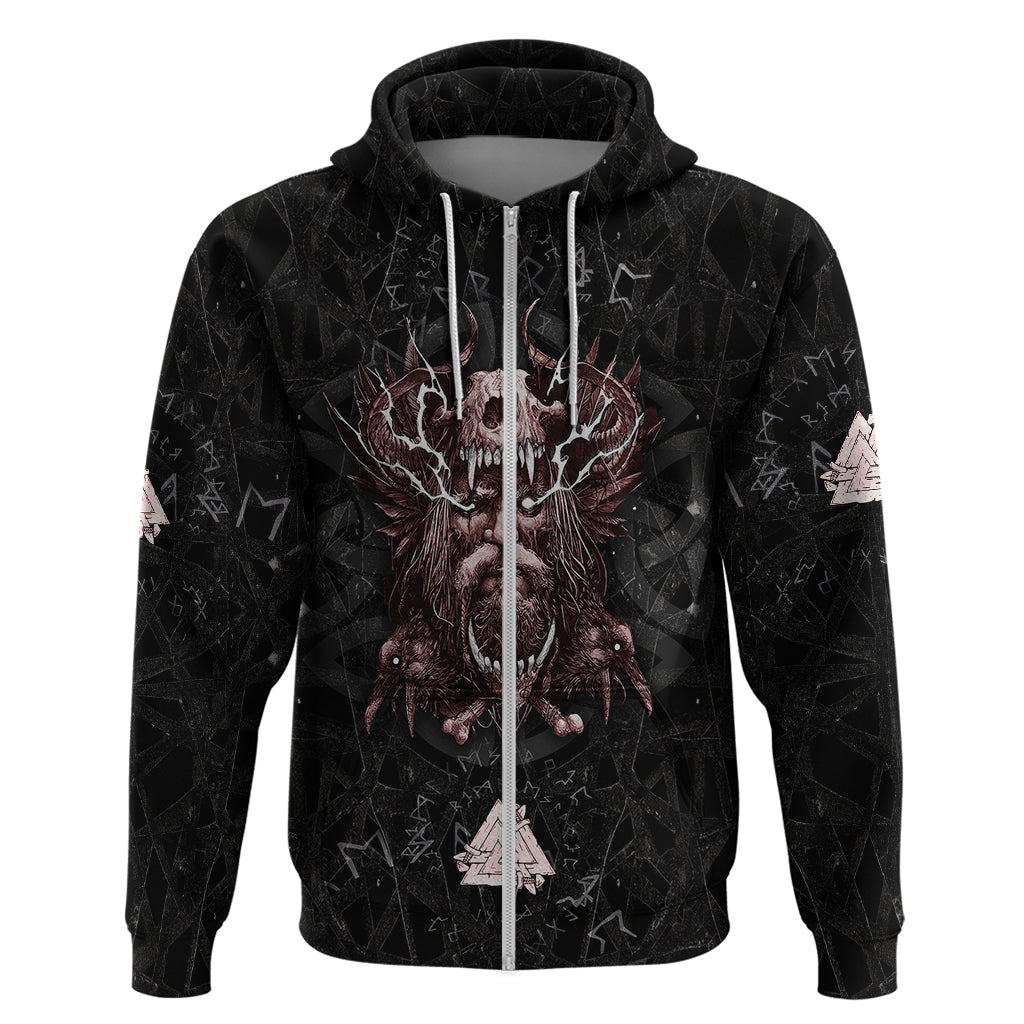 Viking Odin Hoodie Viking Allfather's Radiance TS04
