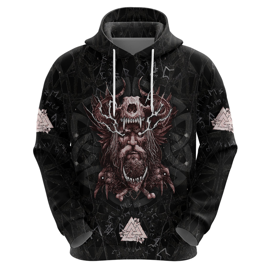 Viking Odin Hoodie Viking Allfather's Radiance TS04
