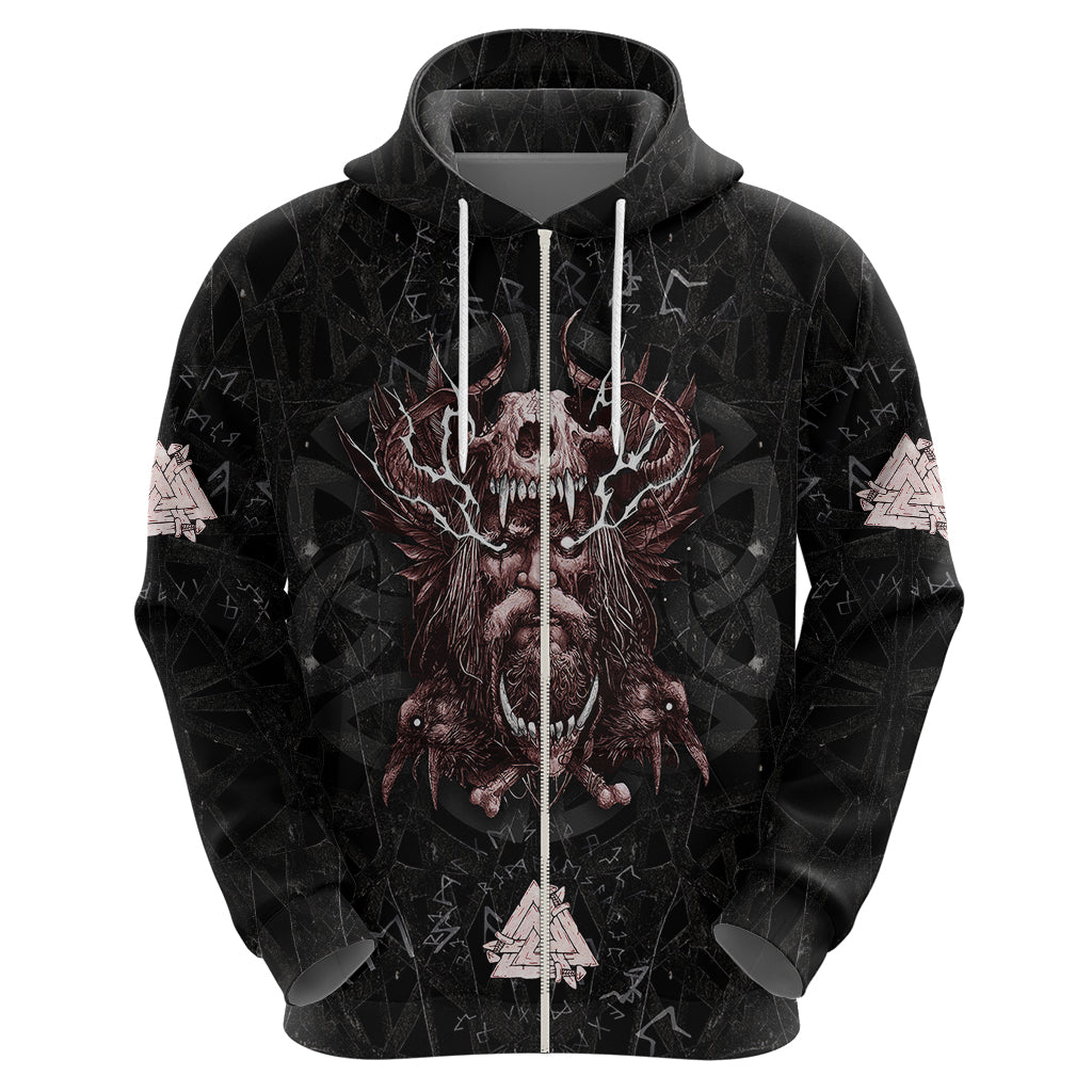 Viking Odin Hoodie Viking Allfather's Radiance TS04