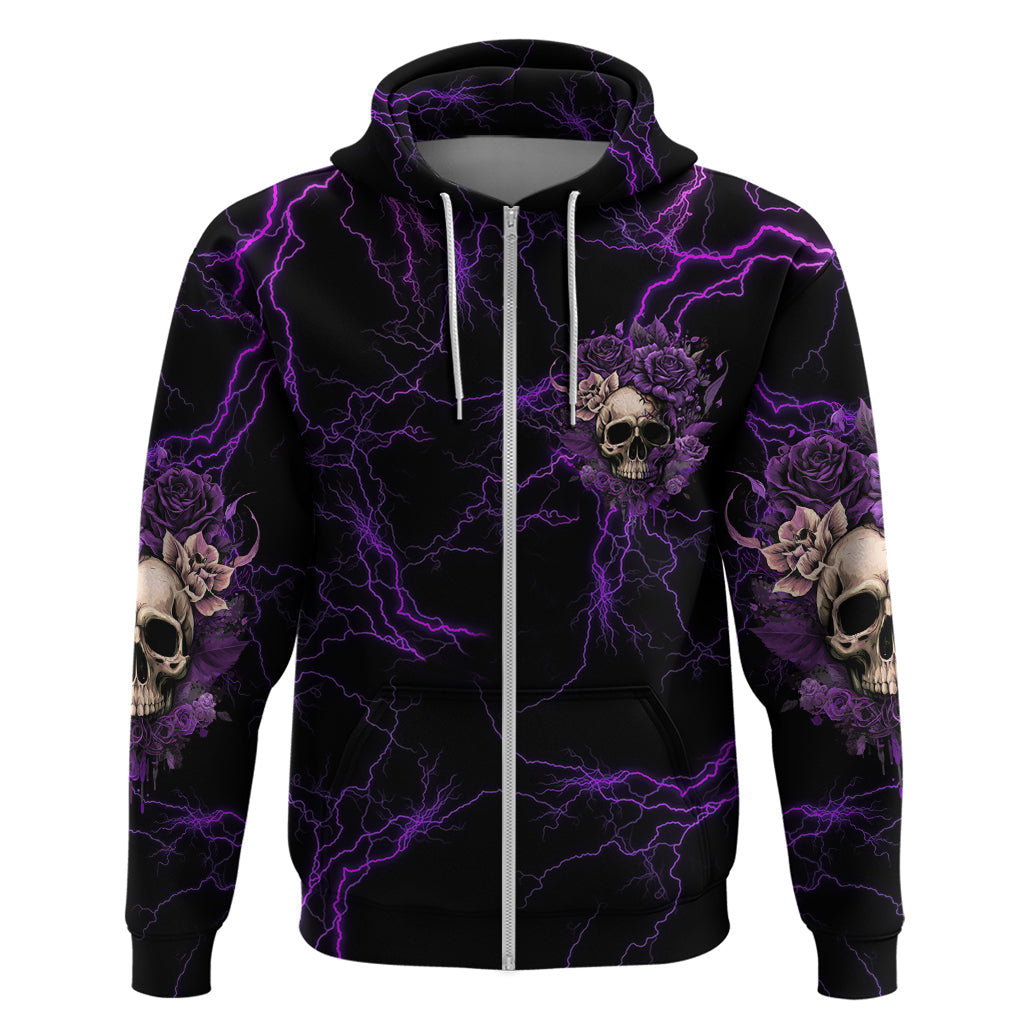 I Am The Storm Rose Skull Hoodie TS04