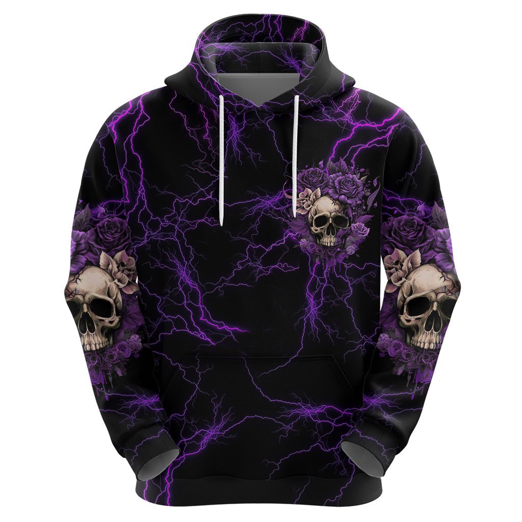 I Am The Storm Rose Skull Hoodie TS04
