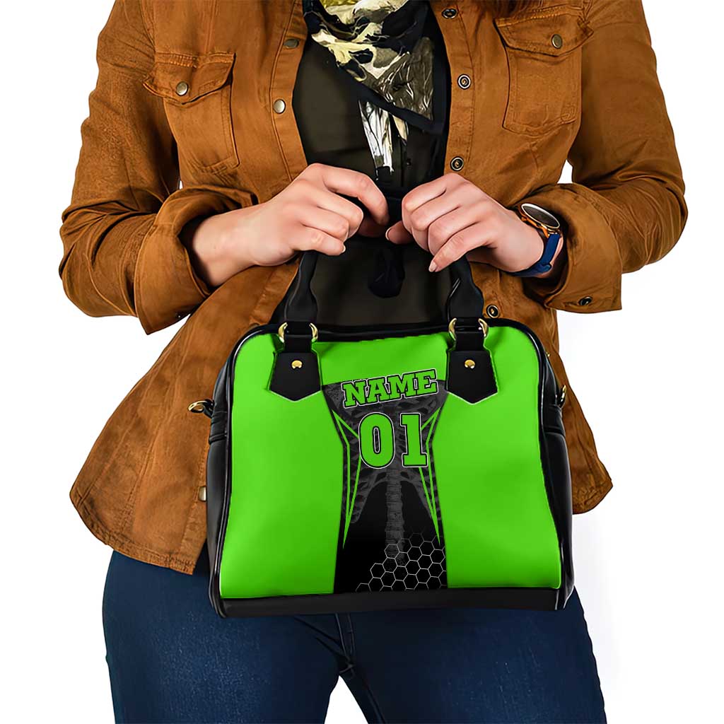 Personalized Skeleton Racing Shoulder Handbag Cool Bone Motorcycle Motocross Off-Road Riders Racewear TS04
