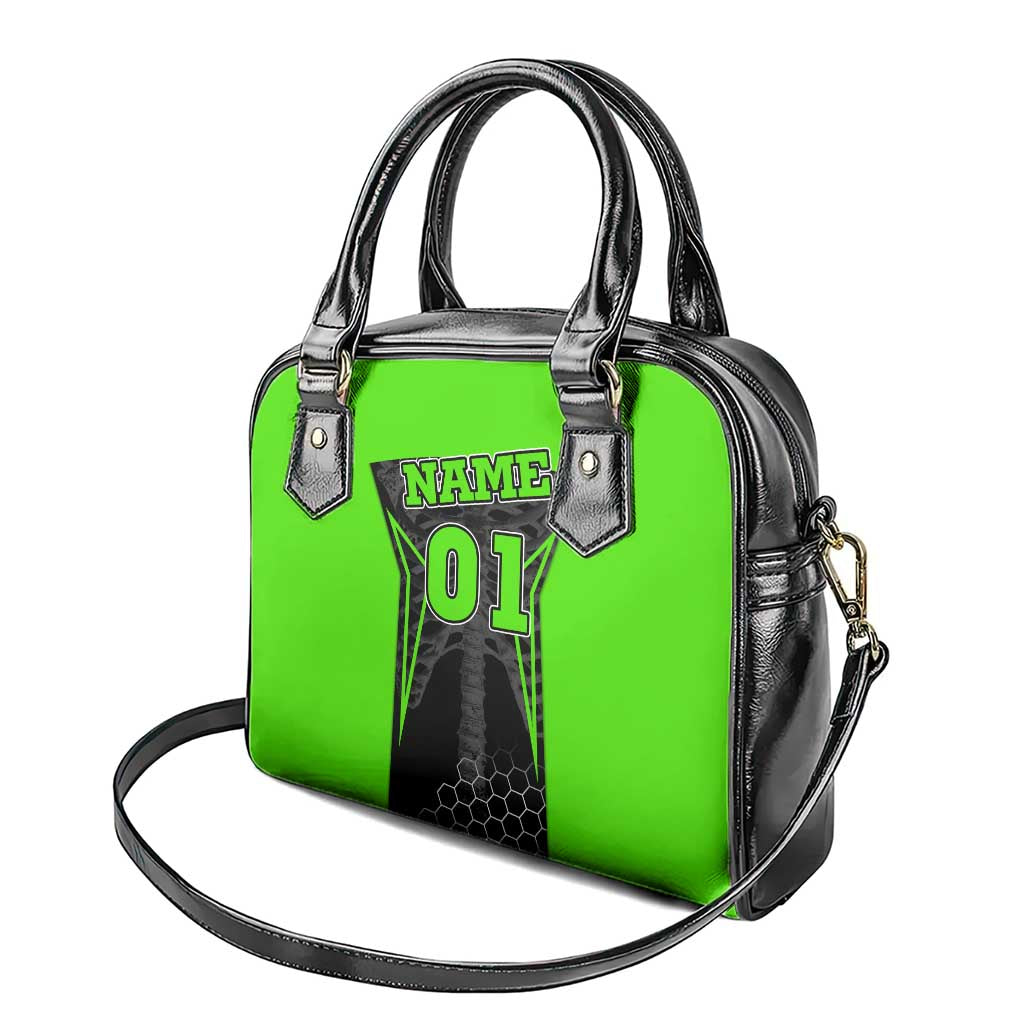 Personalized Skeleton Racing Shoulder Handbag Cool Bone Motorcycle Motocross Off-Road Riders Racewear TS04