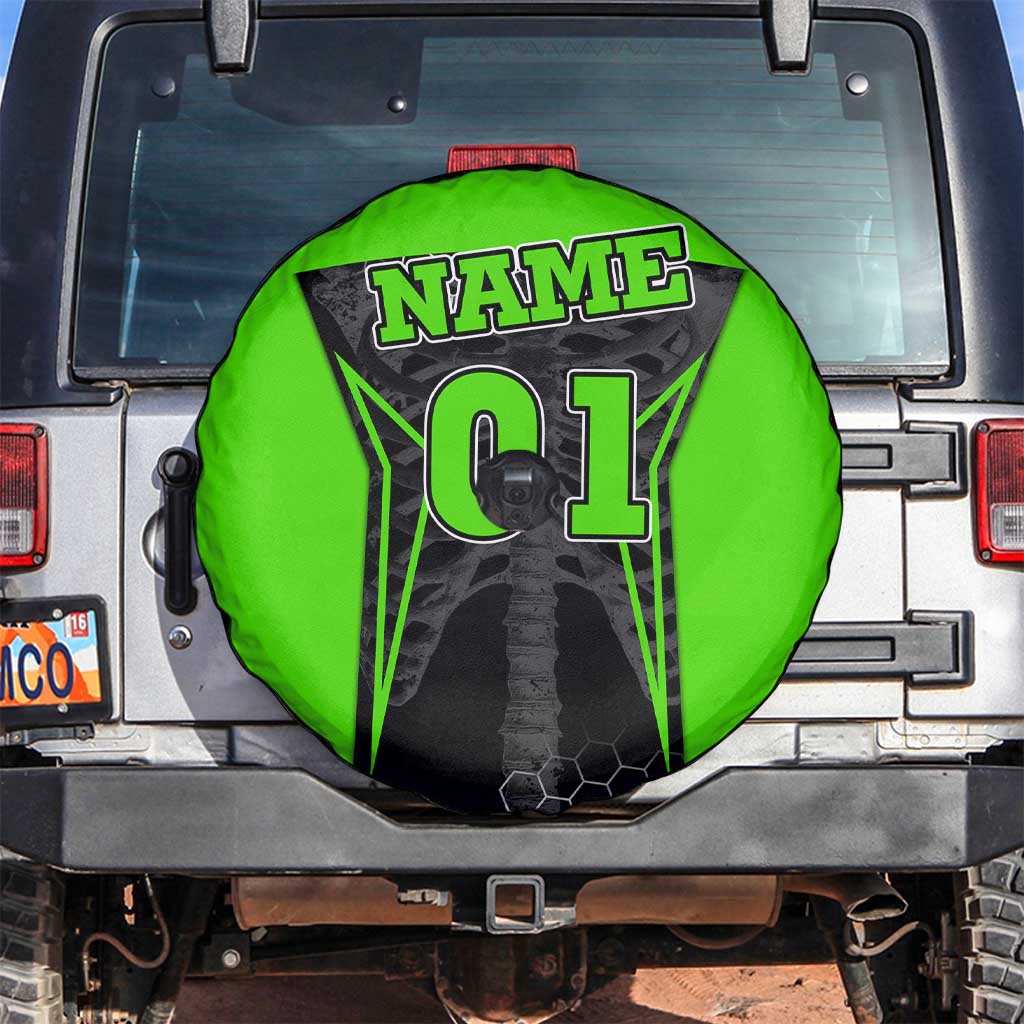 Personalized Skeleton Racing Spare Tire Cover Cool Bone Motorcycle Motocross Off-Road Riders Racewear TS04