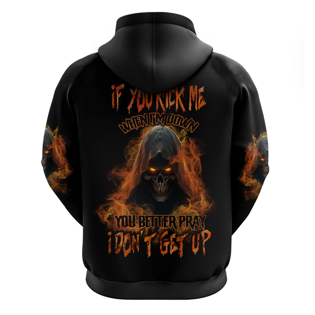 If You Kick Me When I'm Down Hoodie TS04